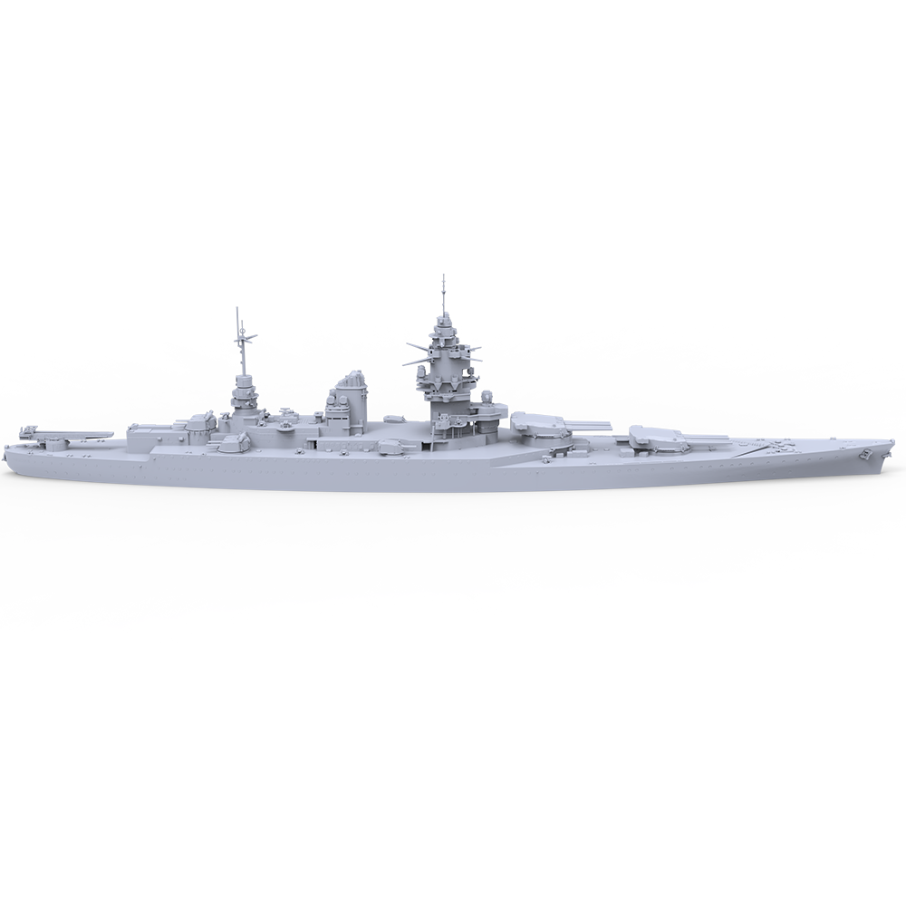 SSMODEL 703 Military Model Kit France Dunkerque-Class Battleship Dunkerque(1939) Water Line