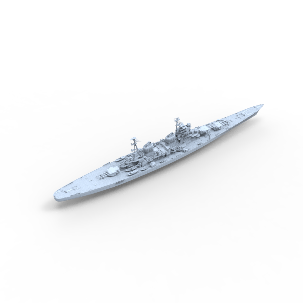SSC126 Military Model Soviet Union Stalingrad Class Battlecruiser Water Line