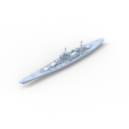 SSC126 Military Model Soviet Union Stalingrad Class Battlecruiser Water Line