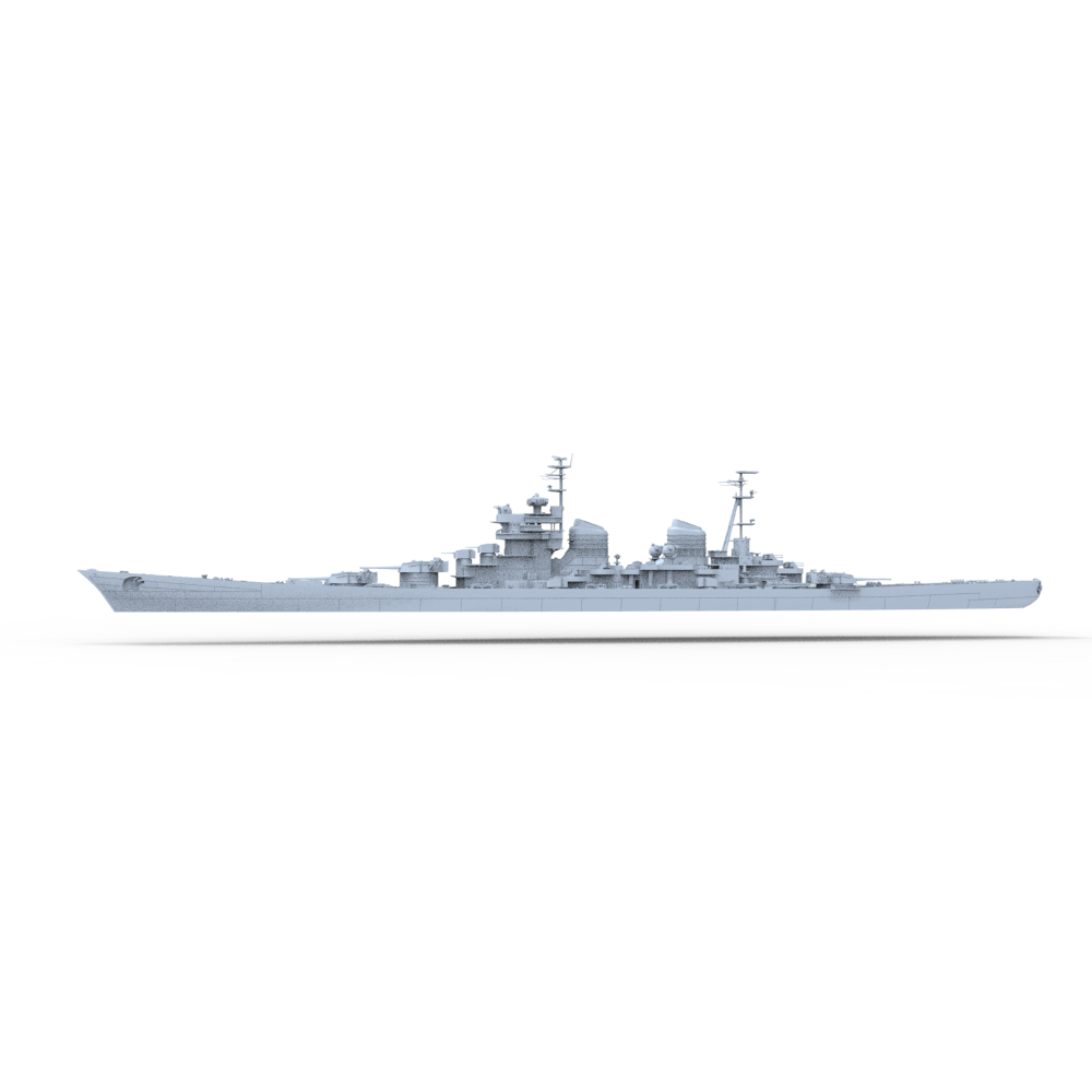 SSC126 Military Model Soviet Union Stalingrad Class Battlecruiser Water Line
