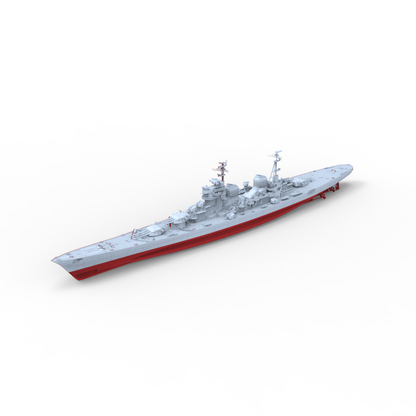 SSC126S Military Model Soviet Union Stalingrad Class Battlecruiser Full Hull