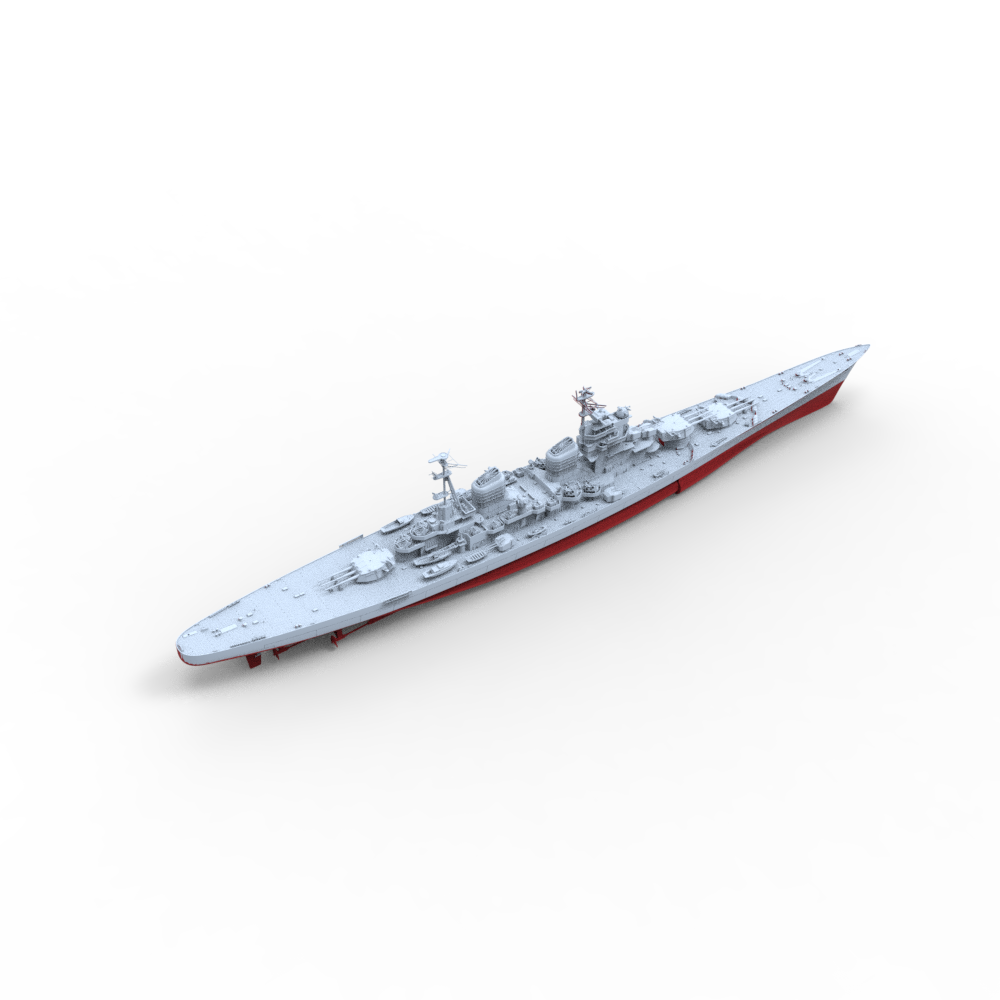 SSC126S Military Model Soviet Union Stalingrad Class Battlecruiser Full Hull