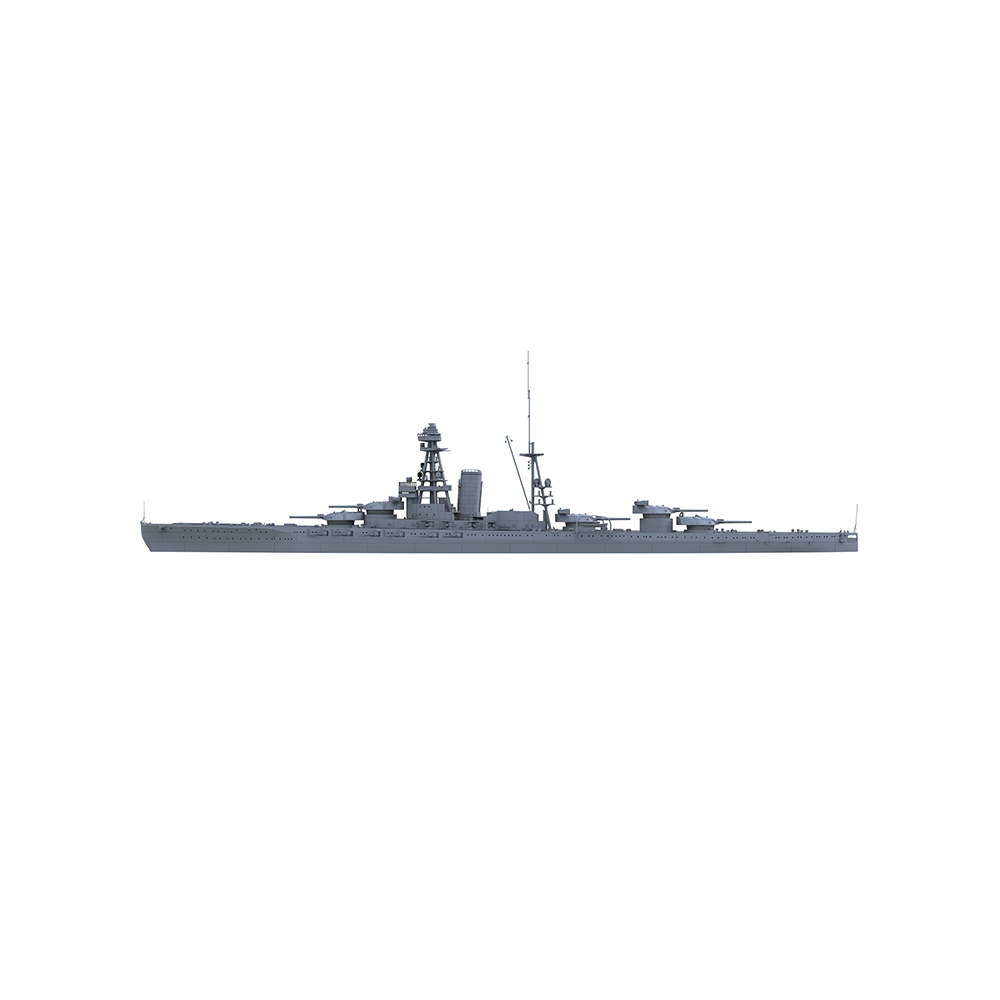 SSC127 Military Model IJN Kaga Class TOSA Battleship Water Line