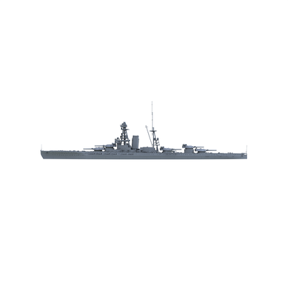 SSC127 Military Model IJN Kaga Class TOSA Battleship Water Line