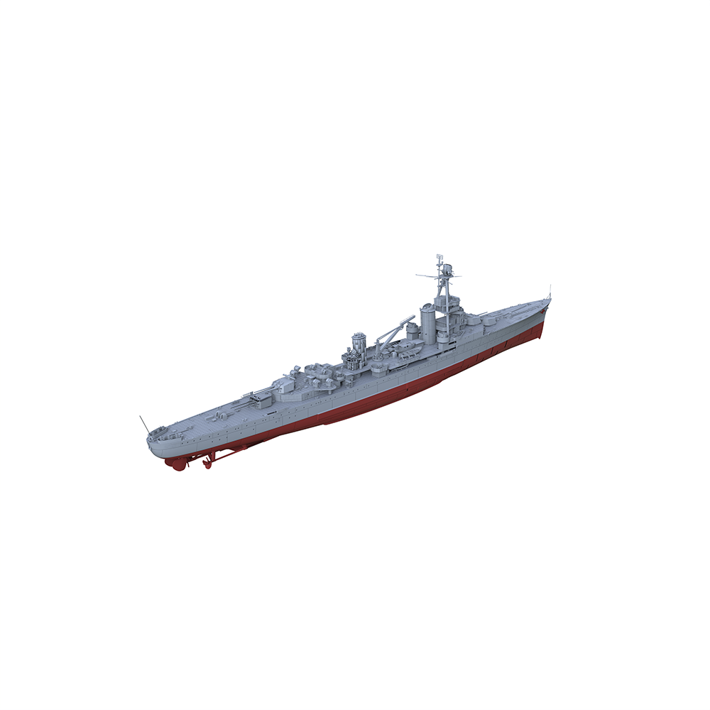 SSMODEL SSC128S   Military Model France Suffren Class Suffren Heavy Cruiser Full Hull