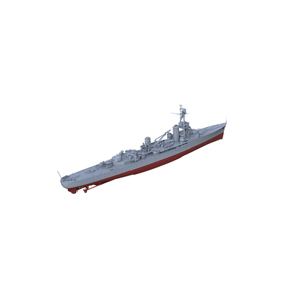 SSMODEL SSC128S   Military Model France Suffren Class Suffren Heavy Cruiser Full Hull