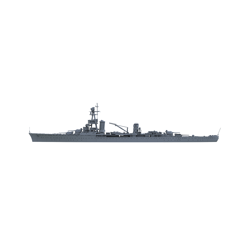 SSMODEL SSC128  Military Model France Suffren Class Suffren Heavy Cruiser  Water Line