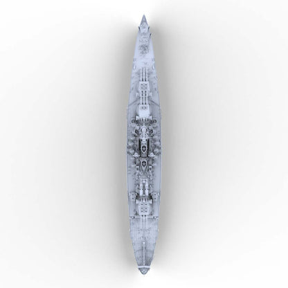 MRY-SFW SSC132 RN Littorio Class Italia Battleship Water Line Resin Warship Military Ship Model Hobby Collection Unassembled Unpainted