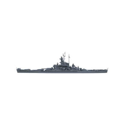 SSC136 Military Model USS South Dakota Class South Dakota Battleship (BB-57) Water Line