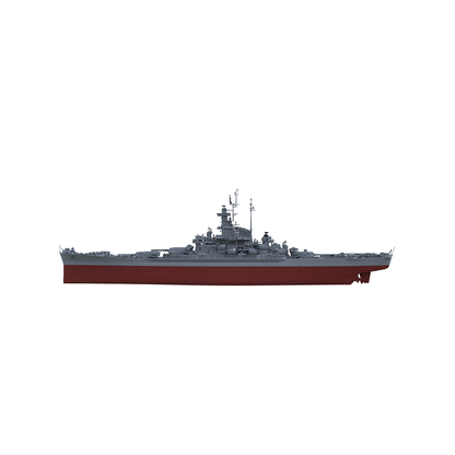SSC136S Military Model USS South Dakota Class South Dakota Battleship (BB-57) Full Hull