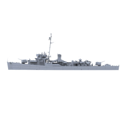 SSMODEL 598 Military Warship Model Kit US Navy Buckley Class Coolbaugh Frigate DE-217