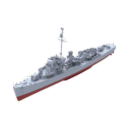 SSMODEL 598S Military Warship Model Kit US Navy Buckley Class Coolbaugh Frigate DE-217