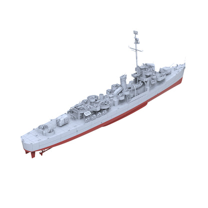 SSMODEL 598S Military Warship Model Kit US Navy Buckley Class Coolbaugh Frigate DE-217