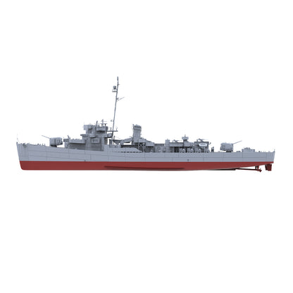 SSMODEL 598S Military Warship Model Kit US Navy Buckley Class Coolbaugh Frigate DE-217