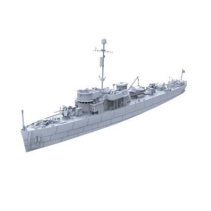 SSMODEL 599 Military Warship Model Kit US Navy PC-461 Class Carmi Sub-Chaser