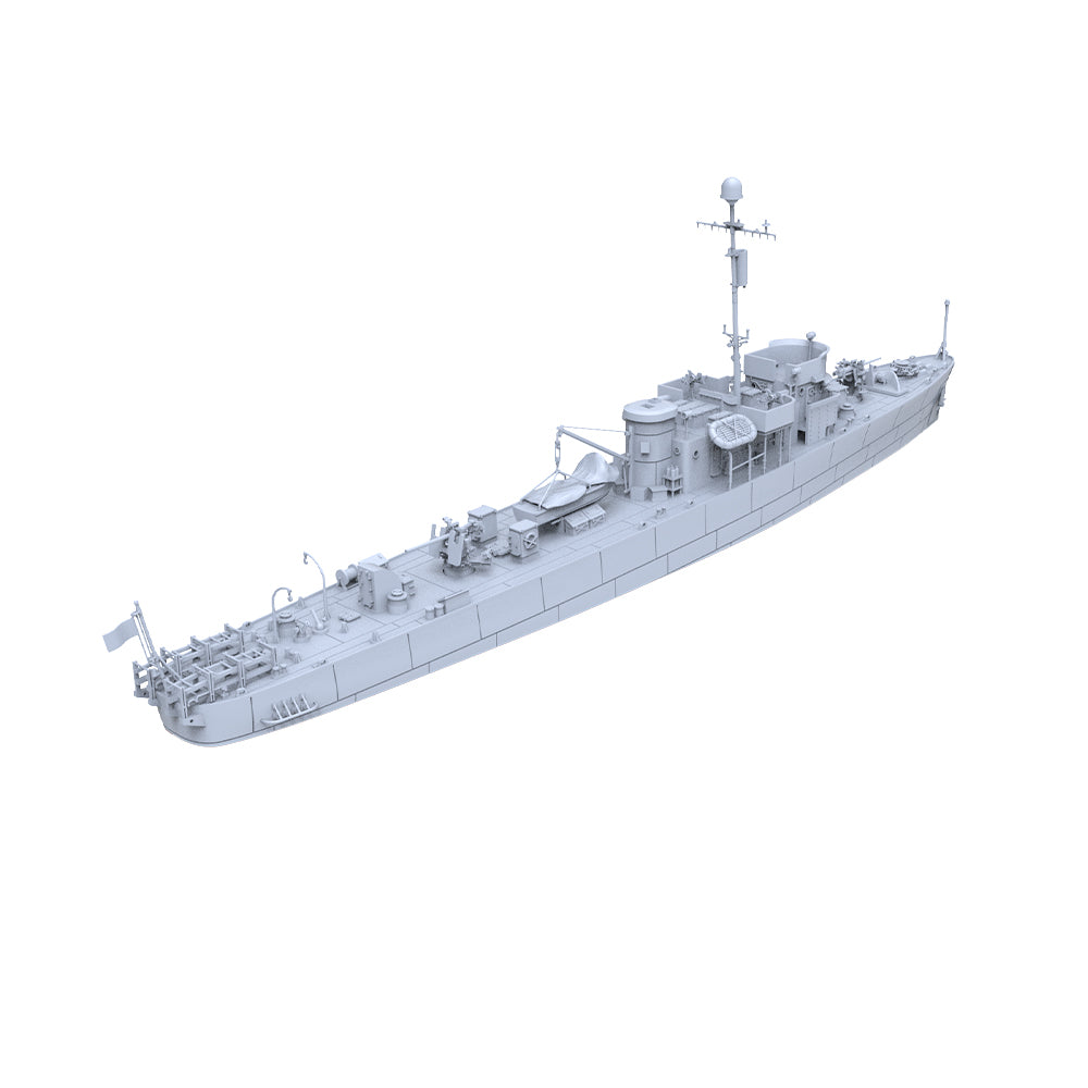 SSMODEL 599 Military Warship Model Kit US Navy PC-461 Class Carmi Sub-Chaser