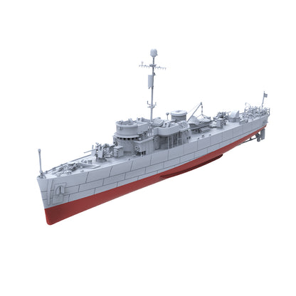 SSMODEL 599S Military Warship Model Kit US Navy PC-461 Class Carmi Sub-Chaser