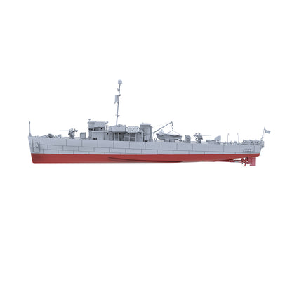 SSMODEL 599S Military Warship Model Kit US Navy PC-461 Class Carmi Sub-Chaser