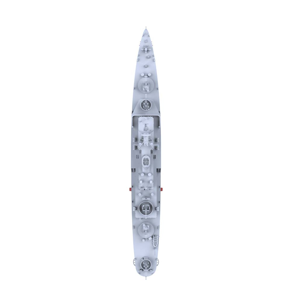 SSC148S Military Model IR Bayandor Class Frigate Full Hull