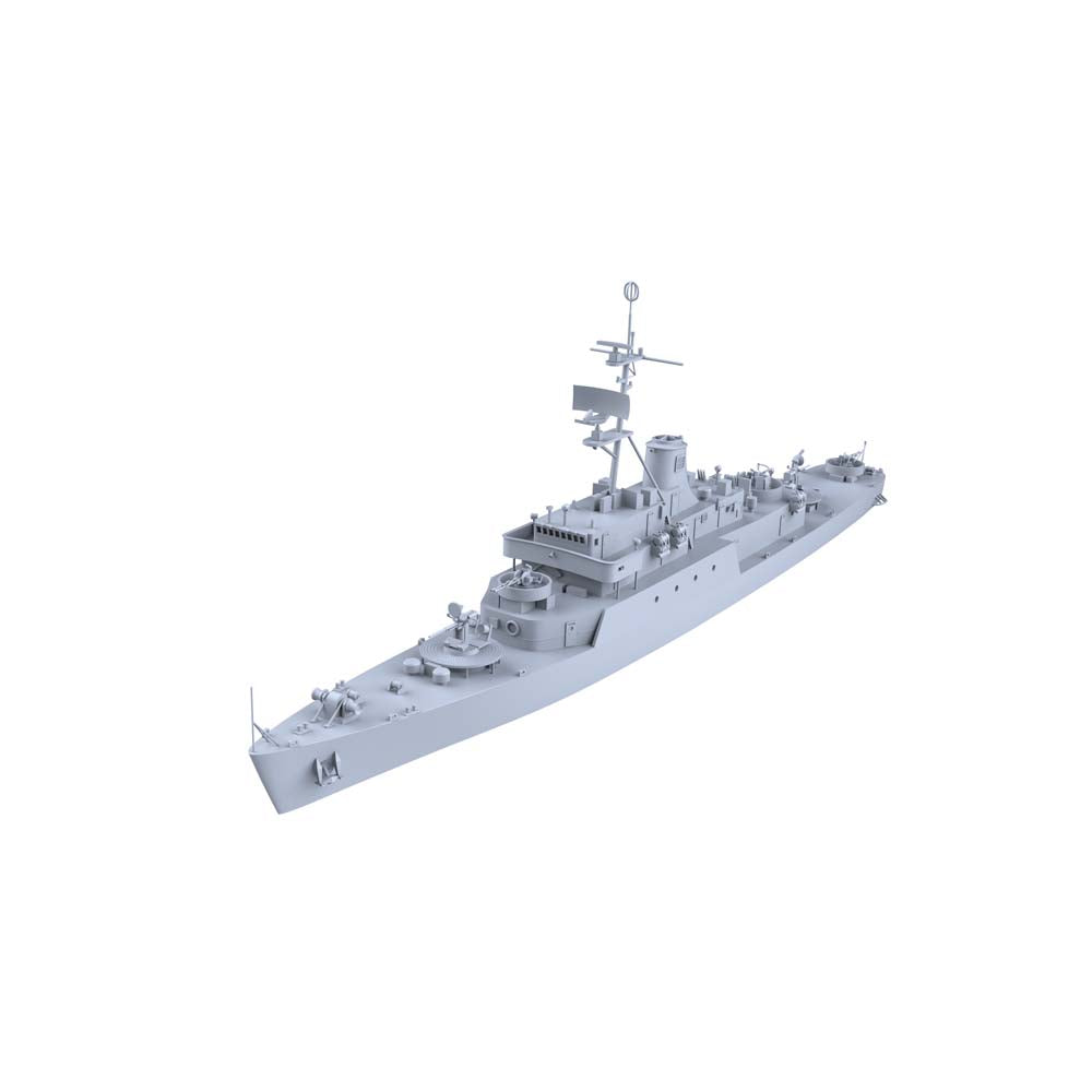 SSC148 Military Model IR Bayandor Class Frigate Water Line