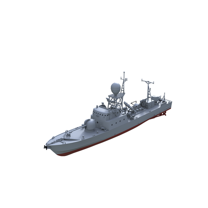 SSC149S Military Model IR La Combattante IIa Missile Boat Full Hull