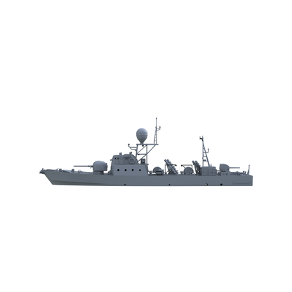SSC149 Military Model IR La Combattante IIa Missile Boat Water Line