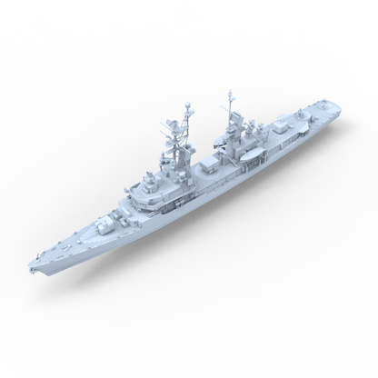 SSC154 Military Model FRG L¨¹tjens Class Destroyer Water Line