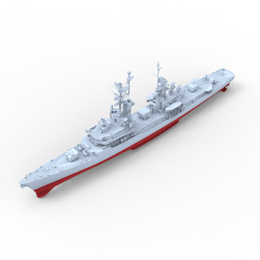 SSC154S Military Model FRG L¡§1tjens Class Destroyer Full Hu – LCD 3D printed resin model kit, image 1
