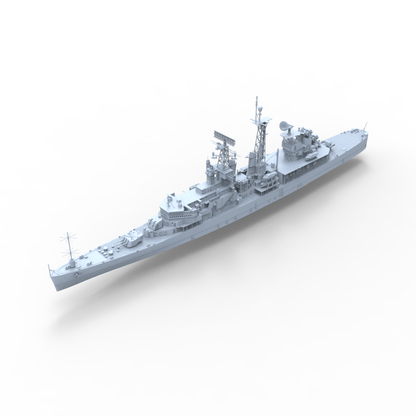 SSC157  Military Model USS Galveston Class Little Rock CLG-4 Missile Cruiser Water Line