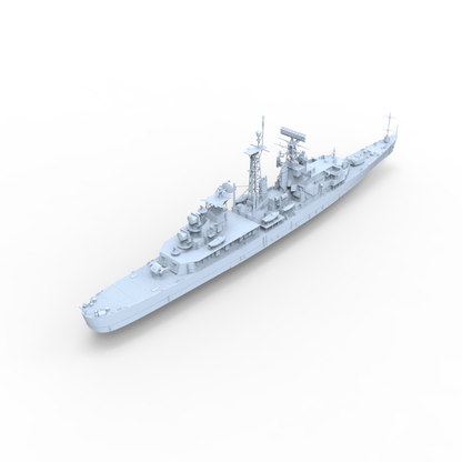 SSC157  Military Model USS Galveston Class Little Rock CLG-4 Missile Cruiser Water Line