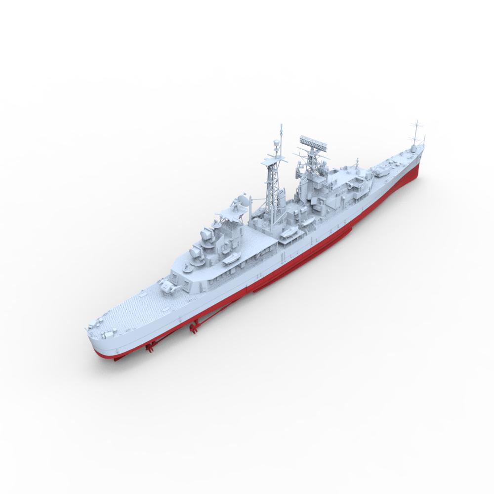 SSC157S Military Model  USS Galveston Class Little Rock CLG-4 Missile Cruiser Full Hull