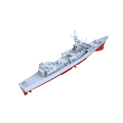SSC158S Military Model USS DE-1040 Garcia Class Frigate Full Hull