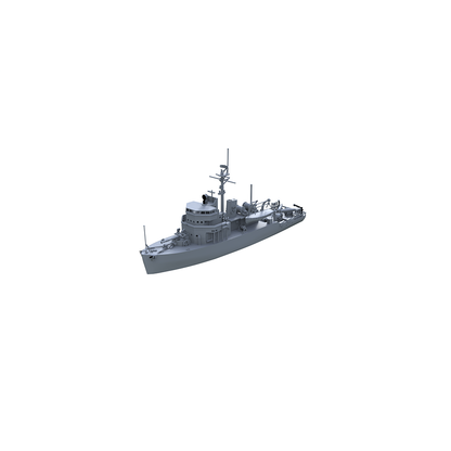 SSC160 Military Model  USS Aggressive CLass Minesweeper Water Line