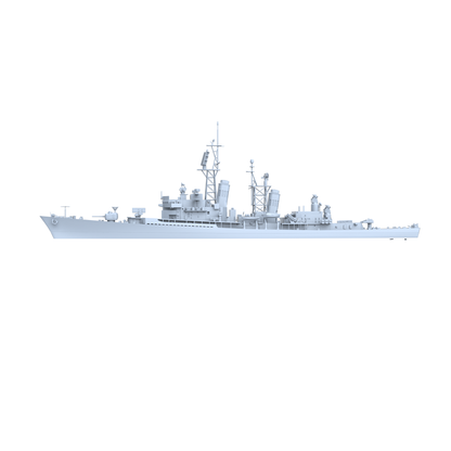 MRY-SFW SSC161 Military Model  USS DDG-40 Coontz Class Destroyer Water Line