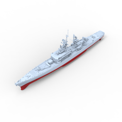 SSC164S  Military Model USS Leahy Class Cruiser 1968 Full Hull