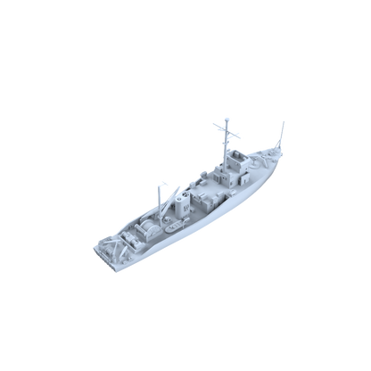 SSC166  Military Model USS Adjutant Class Minesweeper Water Line