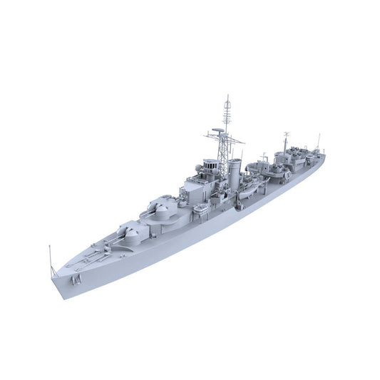 SSC171 Military Model  HMS Battle Class Destroyer Water Line