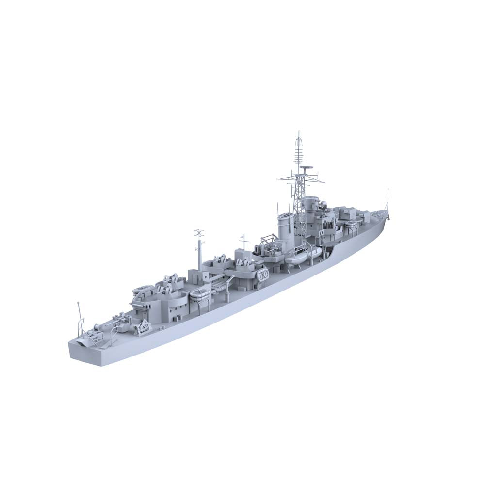 SSC171 Military Model  HMS Battle Class Destroyer Water Line