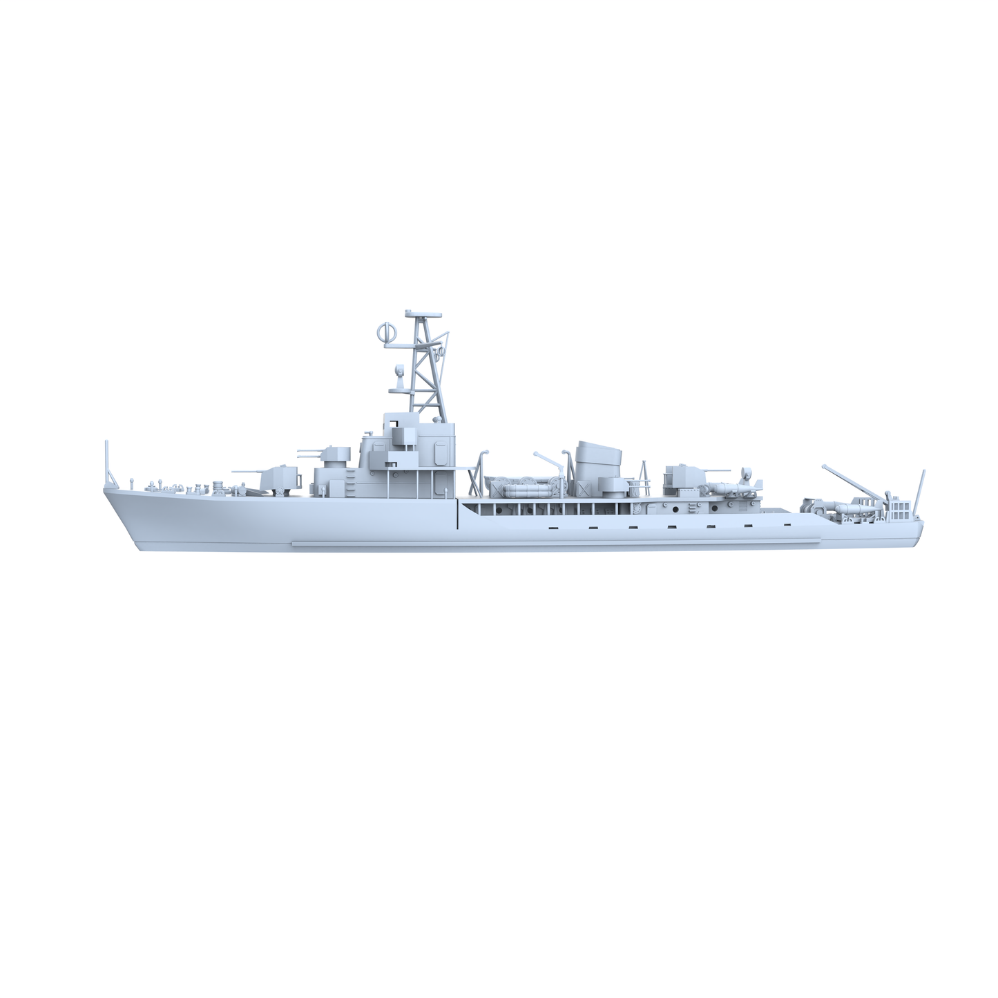 SSC172 Military Model CNS Type 6610 Minesweeper Water Line