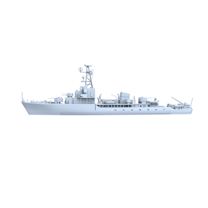 SSC172 Military Model CNS Type 6610 Minesweeper Water Line