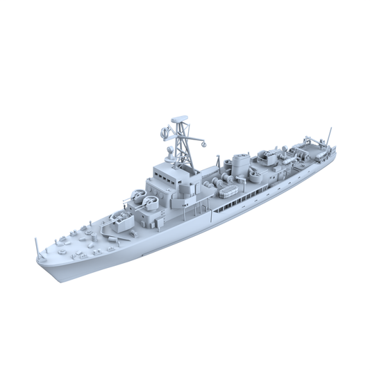 SSC172 Military Model CNS Type 6610 Minesweeper Water Line