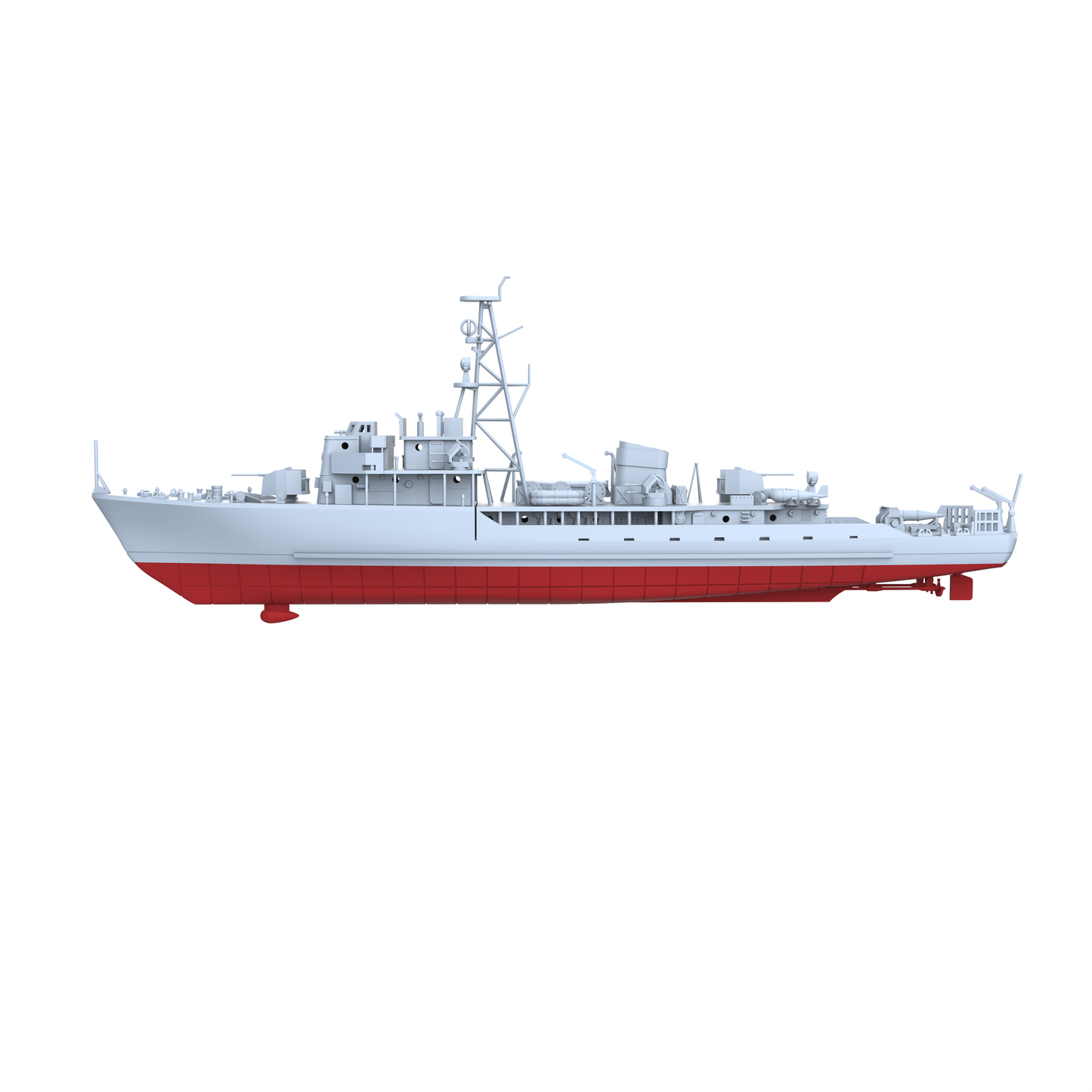 SSC173S Military Model USSR Soviet Union T43 Class Minesweeper Full Hull