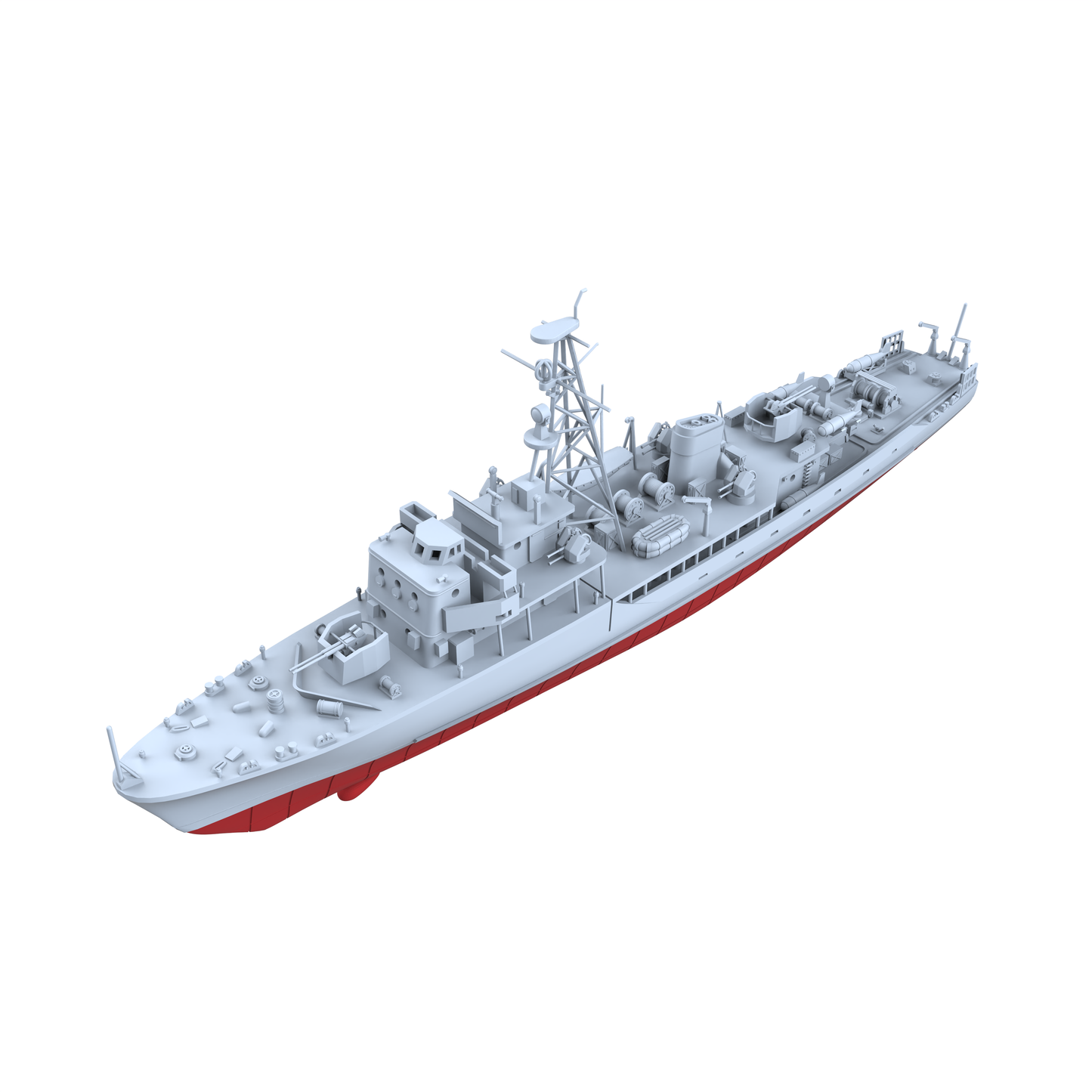 SSC173S Military Model USSR Soviet Union T43 Class Minesweeper Full Hull