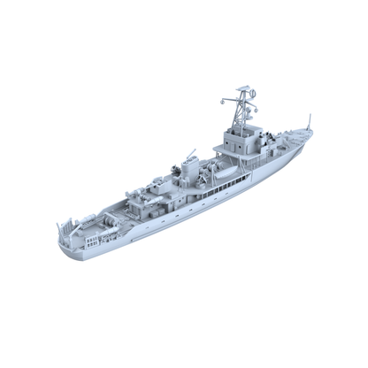 SSC174 Military Model USSR Soviet Union T43K Class Minesweeper Water Line