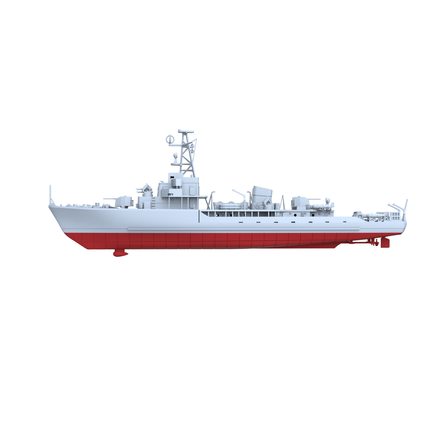 SSC174S Military Model USSR Soviet Union T43K Class Minesweeper Full Hull