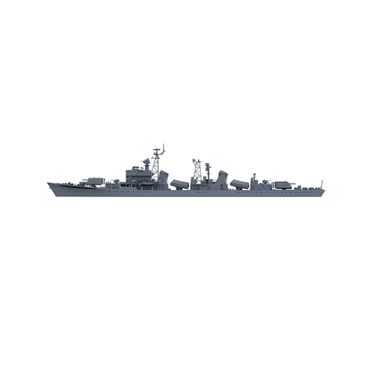 SSC177 Military Model CNS Luda I Class Destroyer Water Line