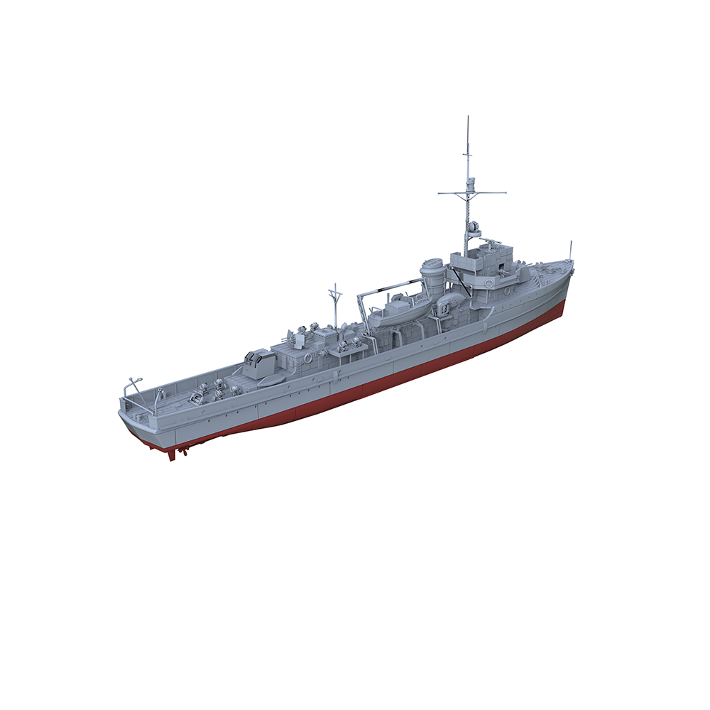 SSC184S  Military Model German DKM M 17, Minensuchboot Typ 1935 Full Hull