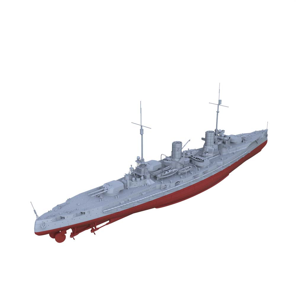 SSC190S Military Model German SMS Von der Tann battlecruiser Full Hull