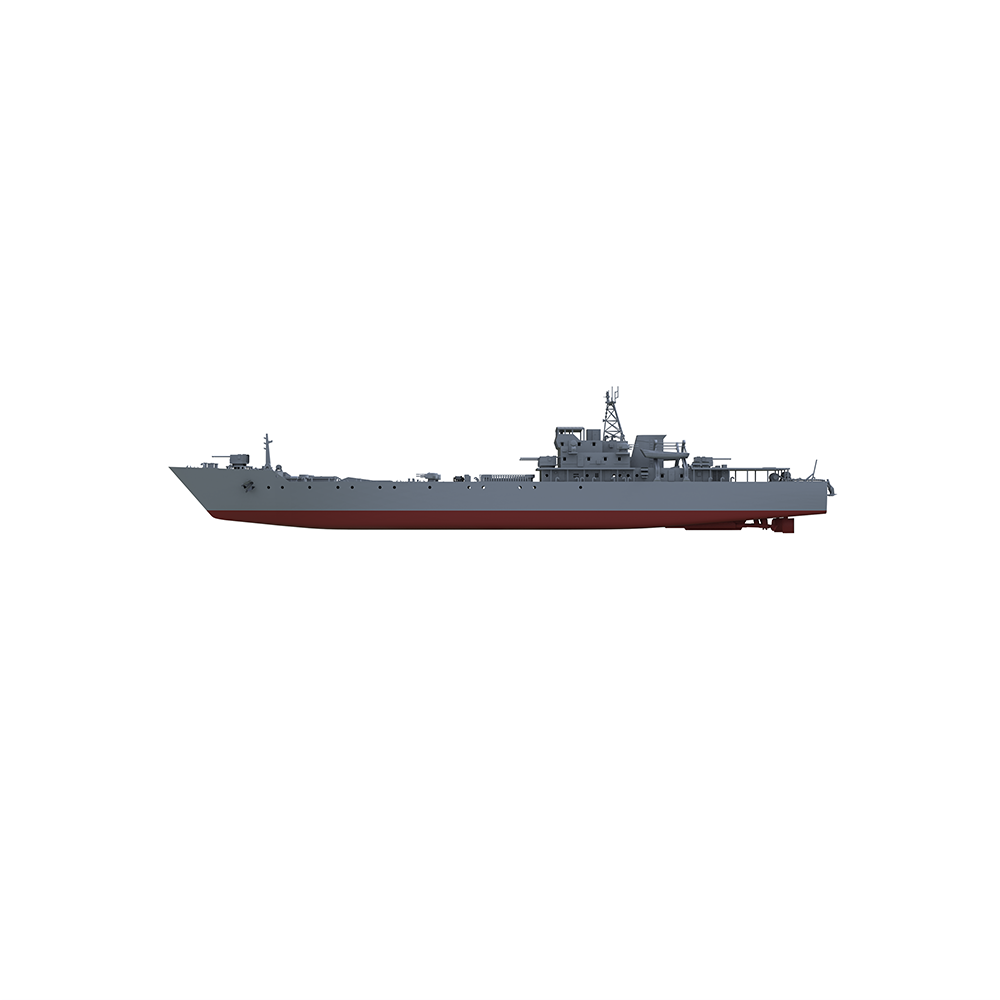 SSC191S Military Model CNS Hainan Class Submarine Chaser Full Hull