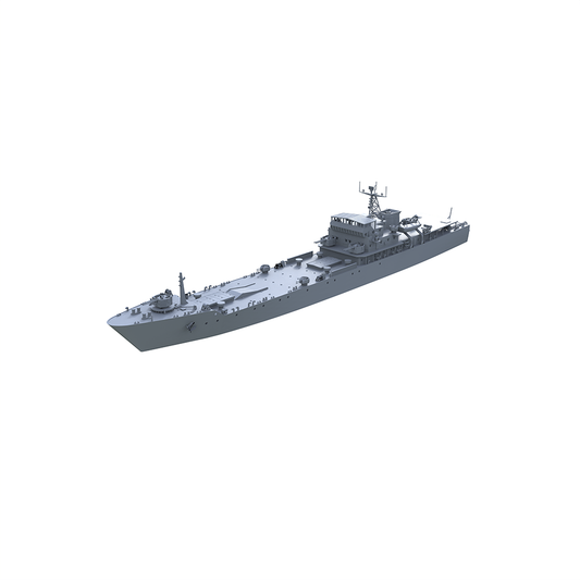 SSC191 Military Model CNS Hainan Class Submarine Chaser Water Line